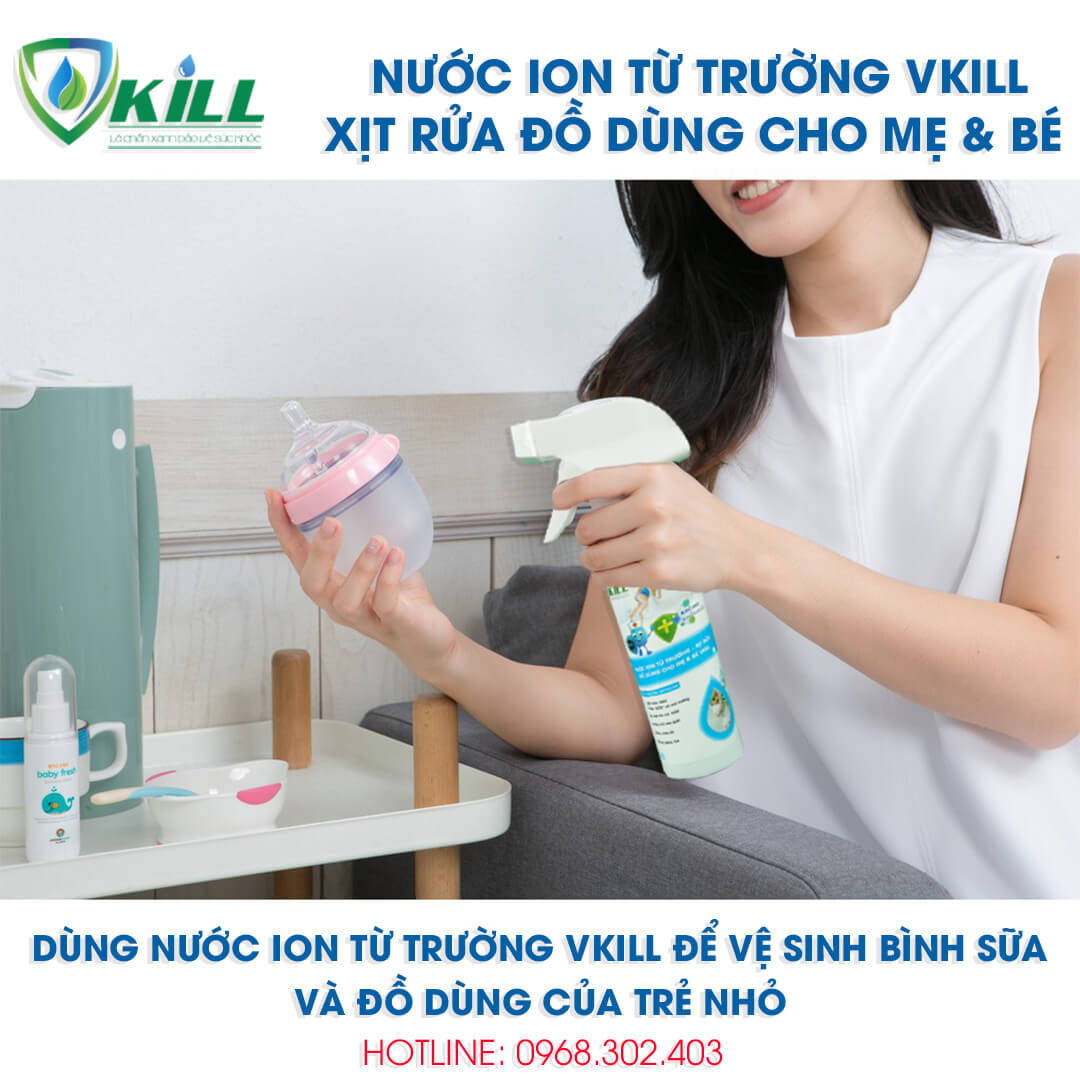 3 cách vệ sinh bình sữa cho trẻ nhanh chóng và an toàn